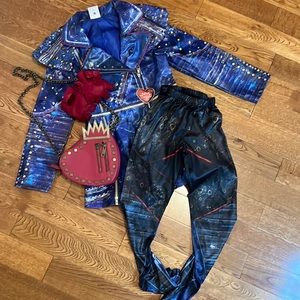 Deluxe Disney Descendants Villain Kid Costume - Evie